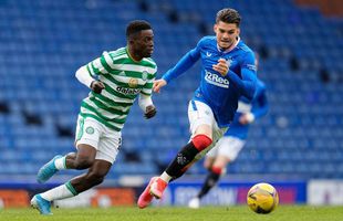 Rangers, victorie în primul „Old Firm” al sezonului! Ianis Hagi, ținut pe bancă de Gerarrd