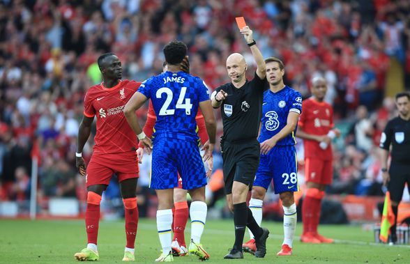 „Roșu” acordat prea ușor? Decizie cotestată în derby-ul Liverpool - Chelsea