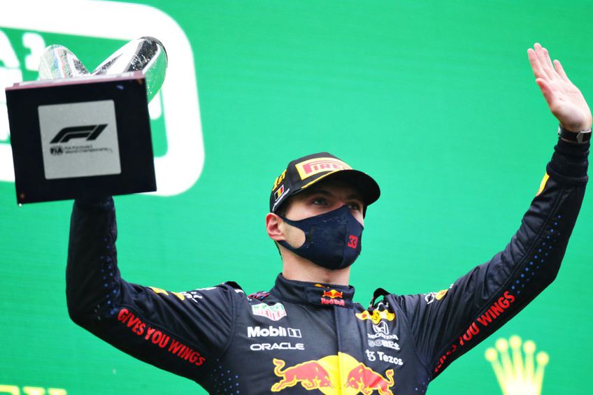 Max Verstappen (23 de ani, Red Bull Racing) a fost desemnat câștigător în Marele Premiu al Belgiei // foto: Guliver/gettyimages