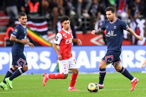 Lionel Messi, în Reims - PSG 0-2 // foto: Imago