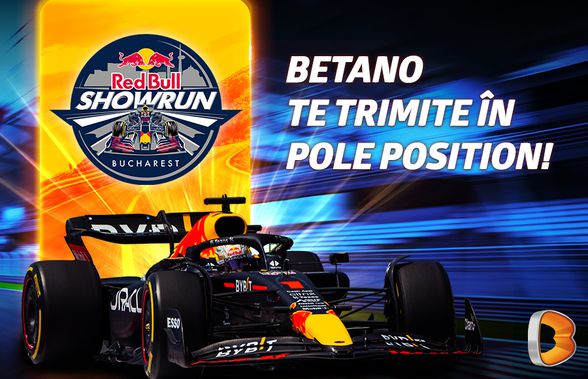 Vino în pole position alături de Betano și Red Bull Racing Show Run!