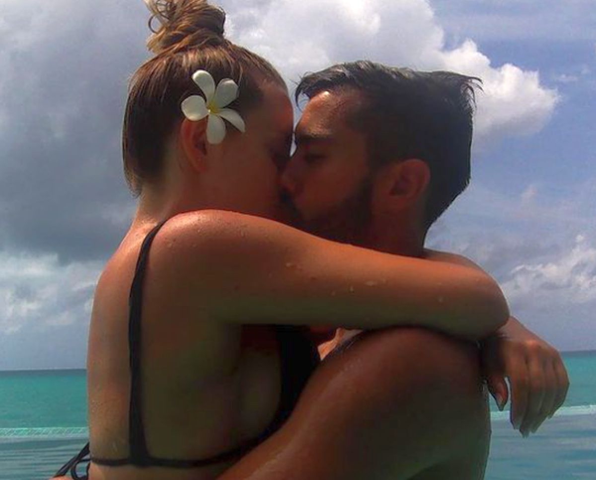 Din Maldive în „mlaștina” de la Dinamo » Iubita unui fotbalist transferat de „câini”, imagini hot din vacanță