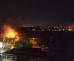 Incendiu puternic în parcul IOR din București » Fumul a ajuns în mai multe zone ale Capitalei