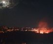 Incendiu puternic în parcul IOR din București » Fumul a ajuns în mai multe zone ale Capitalei