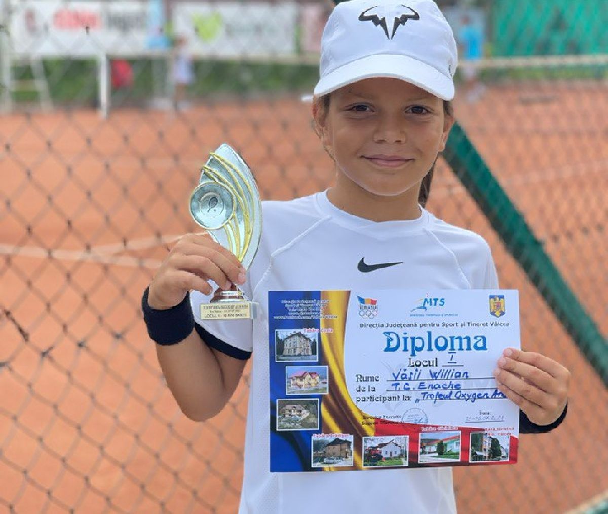 Avem viitor! William Văsîi, unul dintre protagoniștii serialului „Pasiune pură”, câștigă turneu după turneu » S-a calificat la Turneul Campionilor, care se joacă în academia lui Nadal!