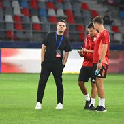 FCSB - LASK, înainte de meci, foto: Raed Krishan (GSP)