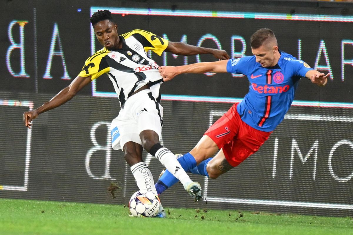 FCSB - LASK, imagini din timpul meciului, foto: Raed Krishan (GSP)