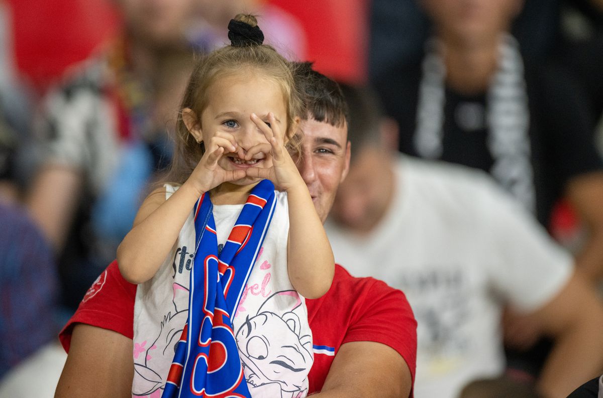 FCSB - LASK, imagini din timpul meciului, foto: Raed Krishan (GSP)