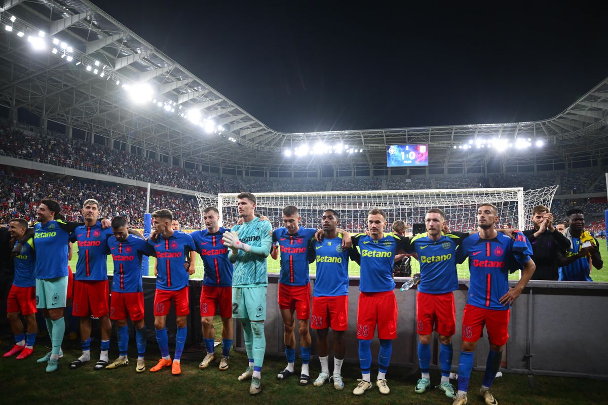 FCSB, imaginile fericirii după calificarea în Europa League/ foto: Raed Krishan (GSP)