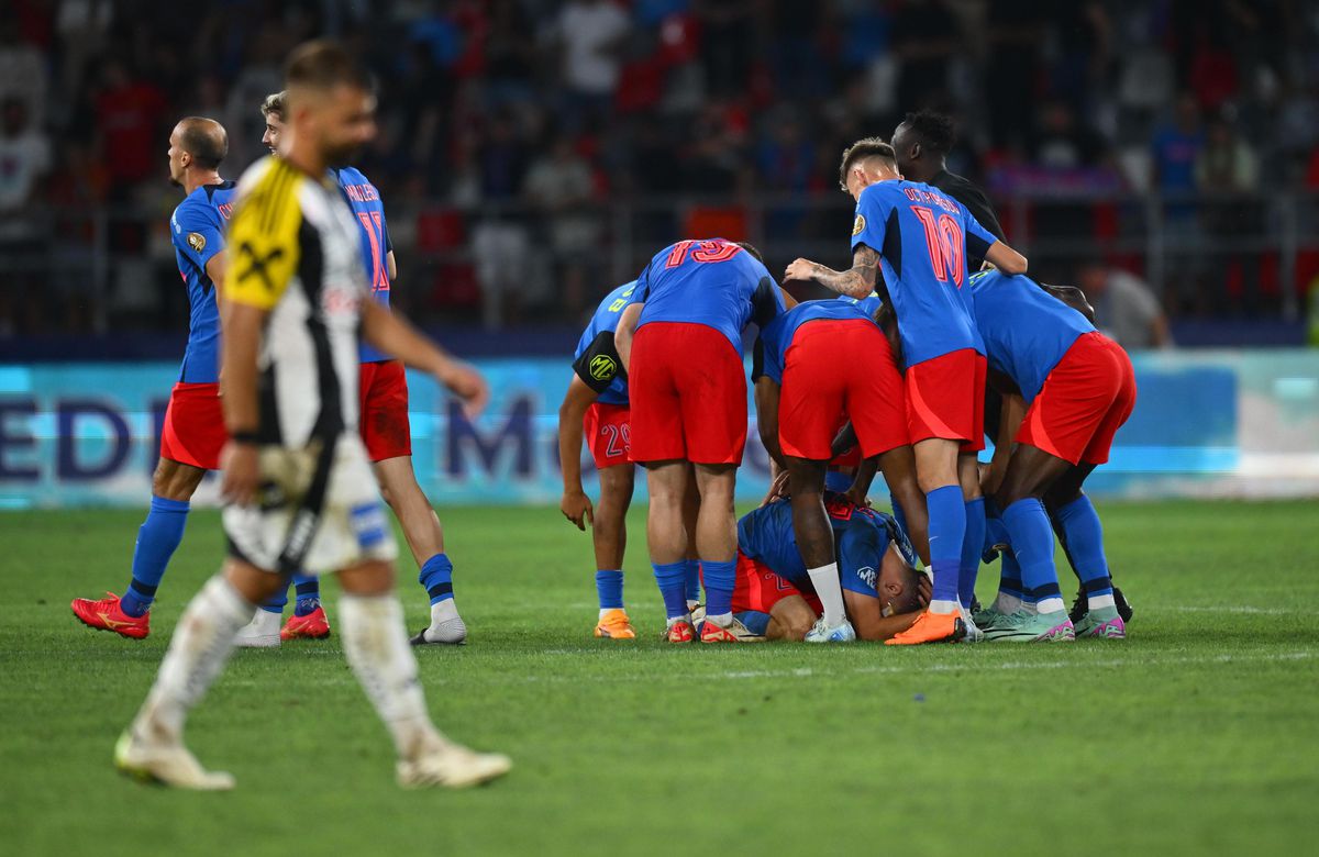 FCSB, imaginile fericirii după calificarea în Europa League/ foto: Raed Krishan (GSP)