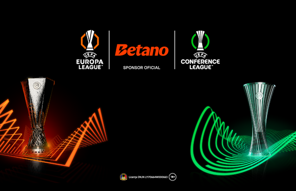 Betano devine Sponsor Global Oficial al UEFA Europa League și UEFA Conference League