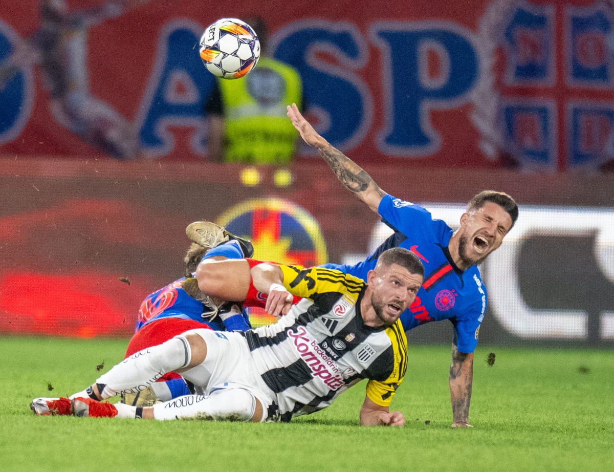 FCSB - LASK, imagini din timpul meciului, foto: Raed Krishan (GSP)