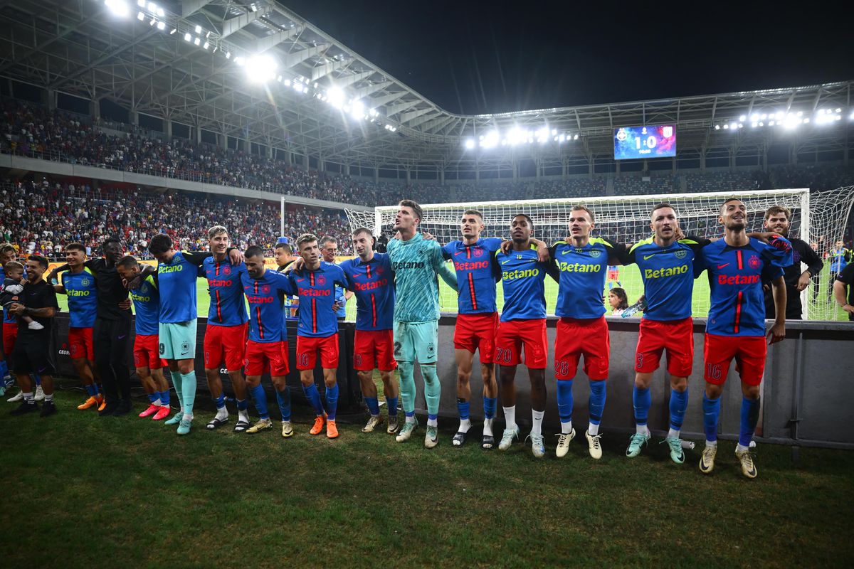 FCSB, imaginile fericirii după calificarea în Europa League/ foto: Raed Krishan (GSP)