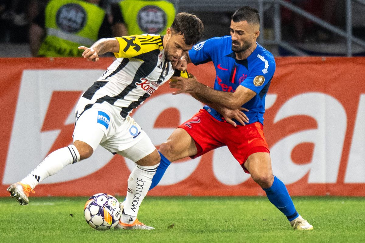 FCSB - LASK, imagini din timpul meciului, foto: Raed Krishan (GSP)