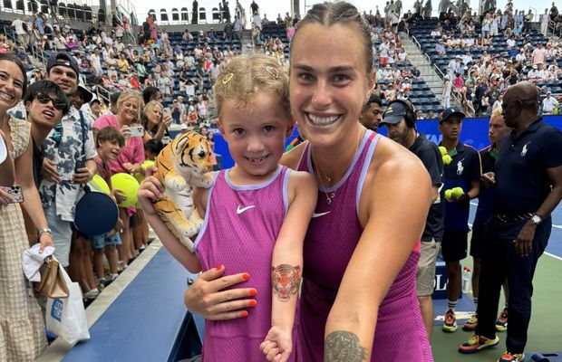 Aryna Sabalenka și sprijinul neașteptat din tribună: „Cât de adorabilă poate fi?”