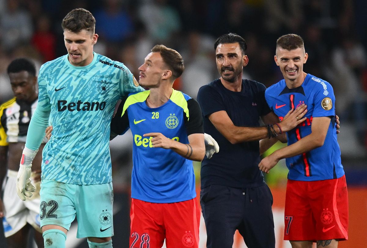 FCSB, imaginile fericirii după calificarea în Europa League/ foto: Raed Krishan (GSP)