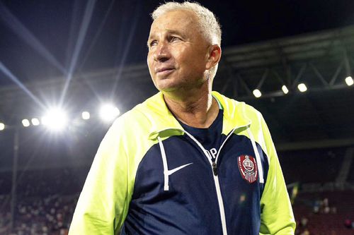 Dan Petrescu a ratat primul obiectiv major al sezonului / Sursă foto: Facebook@ CFR Cluj