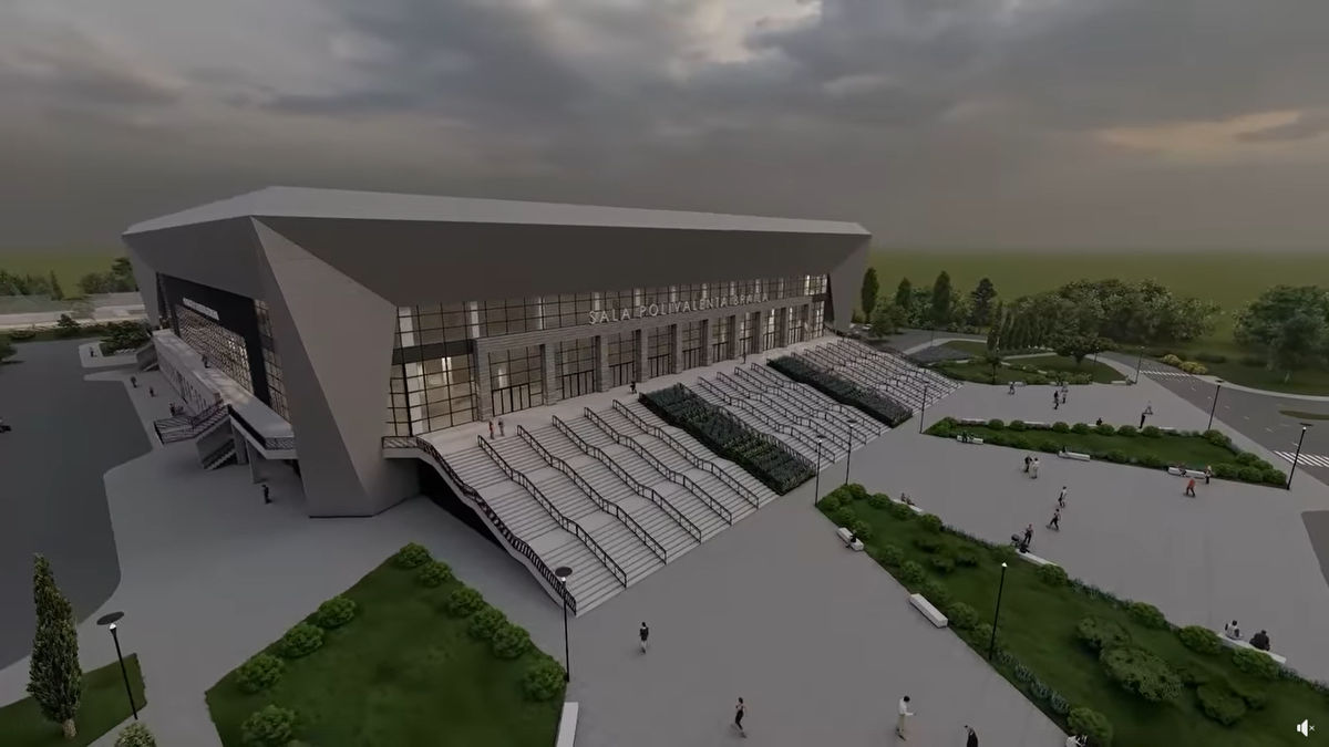 O nouă „bijuterie” ar trebui să se ridice la 200 kilometri de București! Proiect: sală multifuncțională de 5.800 de locuri