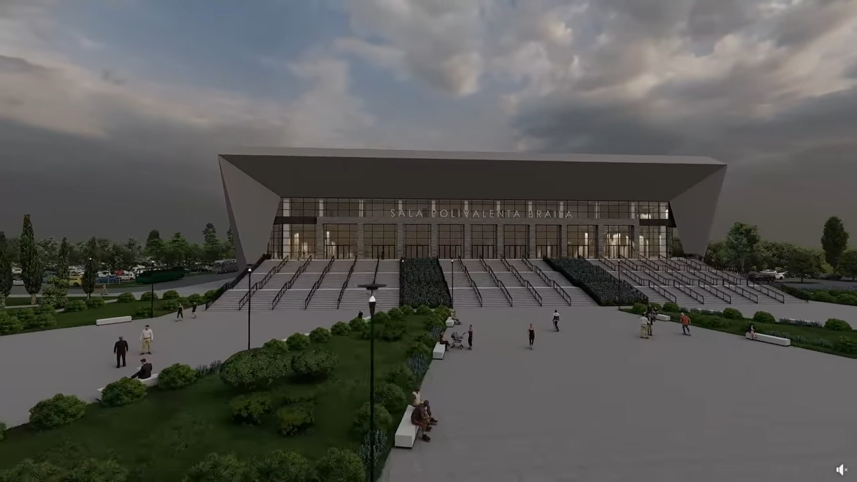 O nouă „bijuterie” ar trebui să se ridice la 200 kilometri de București! Proiect: sală multifuncțională de 5.800 de locuri