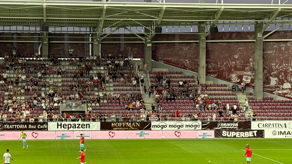 Imagini înainte de Rapid - UTA