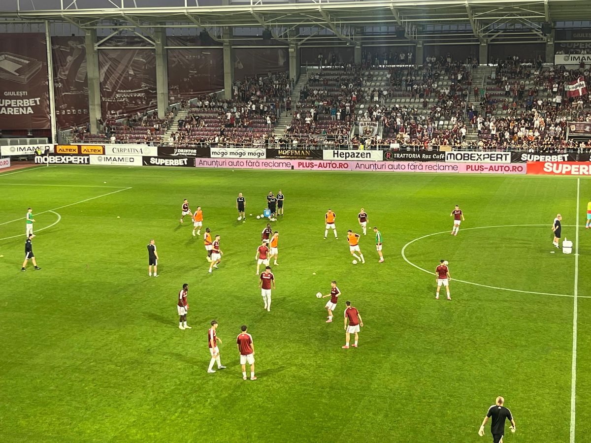 Imagini înainte de Rapid - UTA