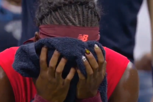 Coco Gauff, în lacrimi la US Open