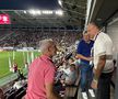 Musafiri speciali la Rapid - UTA! Cu cine s-a întreținut Mircea Lucescu în loja din Giulești