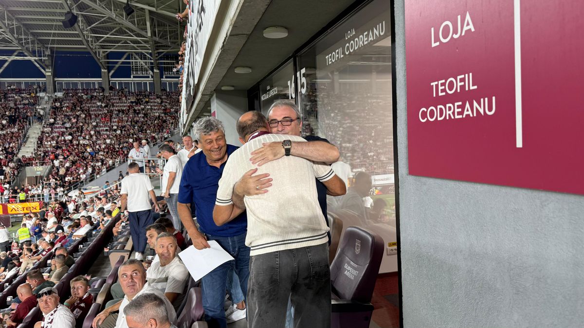 Mircea Lucescu la Rapid - UTA