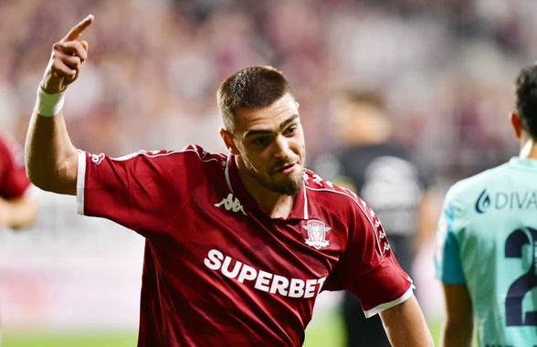 Decizia neașteptată a lui Denis Ciobotariu » Ce se întâmplă cu fundașul într-un moment în care Rapid are apărarea în „piuneze”