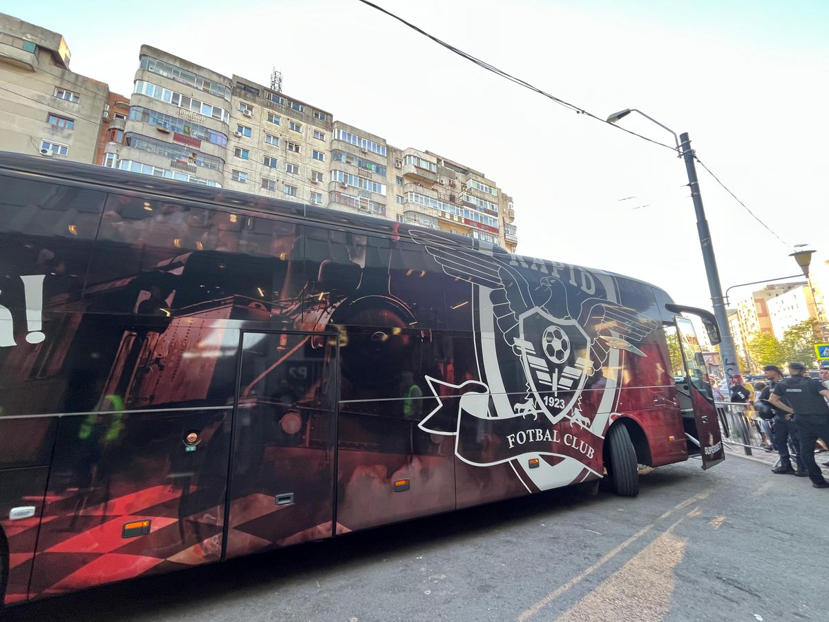 Imagini înainte de Rapid - UTA