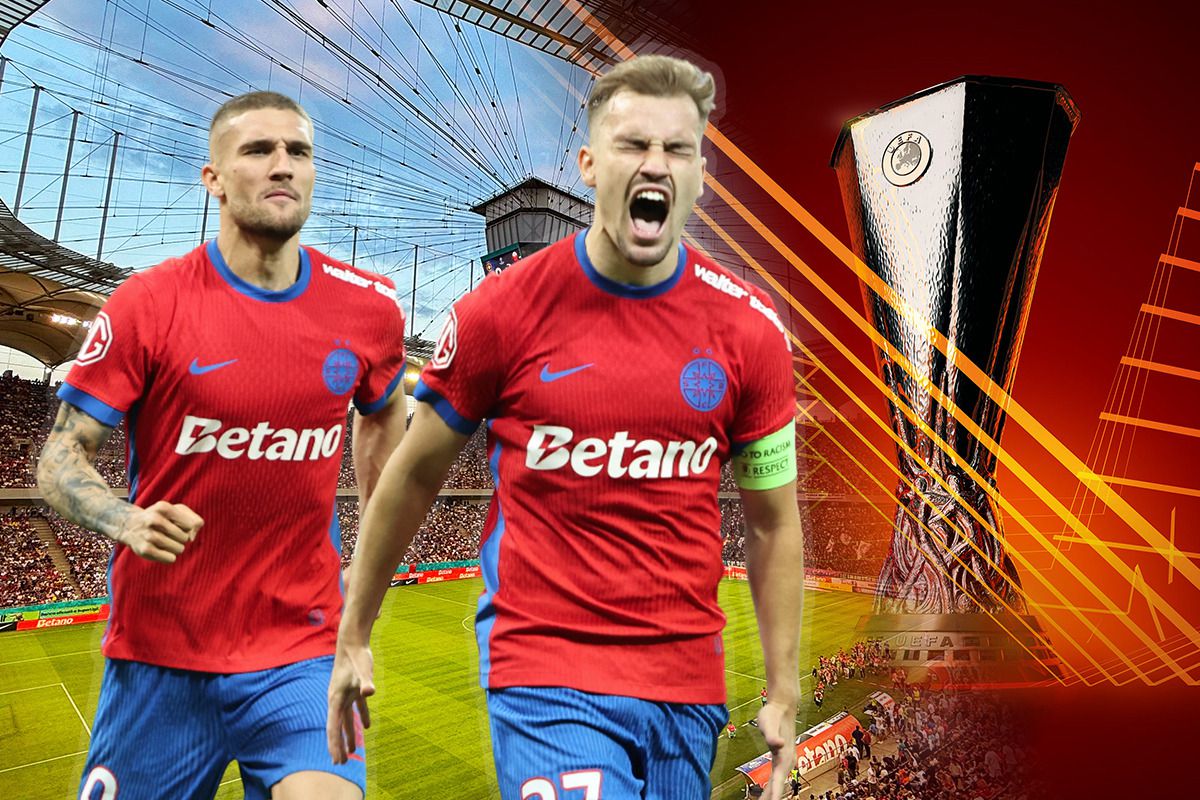 FCSB și-a aflat toate adversarele din grupa Europa League! Meciuri dificile pentru campioana României