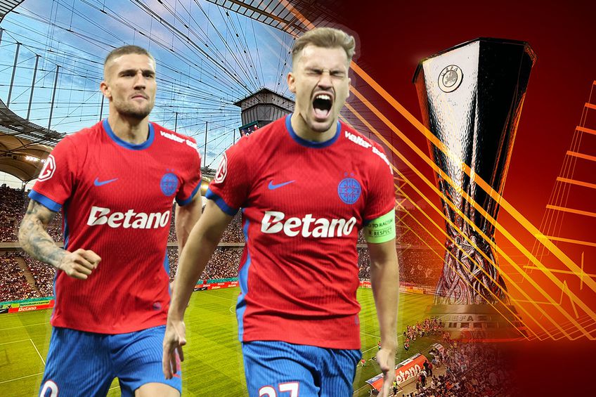 FCSB și-a aflat azi adversarele din grupa Europa League // FOTO: GSP