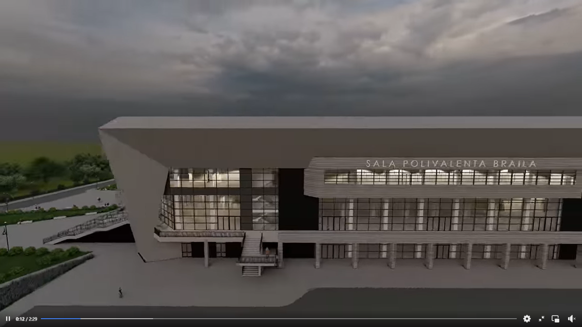 O nouă „bijuterie” ar trebui să se ridice la 200 kilometri de București! Proiect: sală multifuncțională de 5.800 de locuri