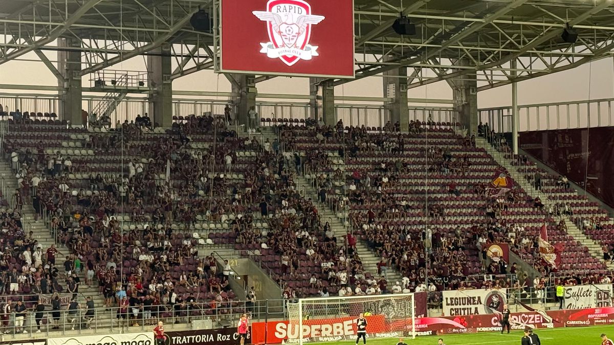 Imagini înainte de Rapid - UTA