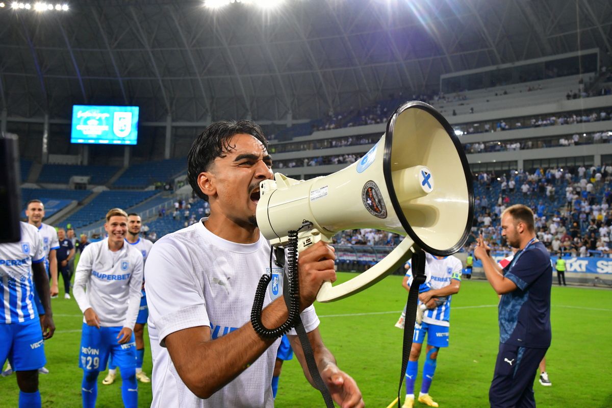 Cele mai tari imagini din seara europeană cu FCSB și Universitatea Craiova