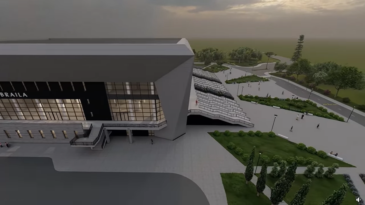 O nouă „bijuterie” ar trebui să se ridice la 200 kilometri de București! Proiect: sală multifuncțională de 5.800 de locuri