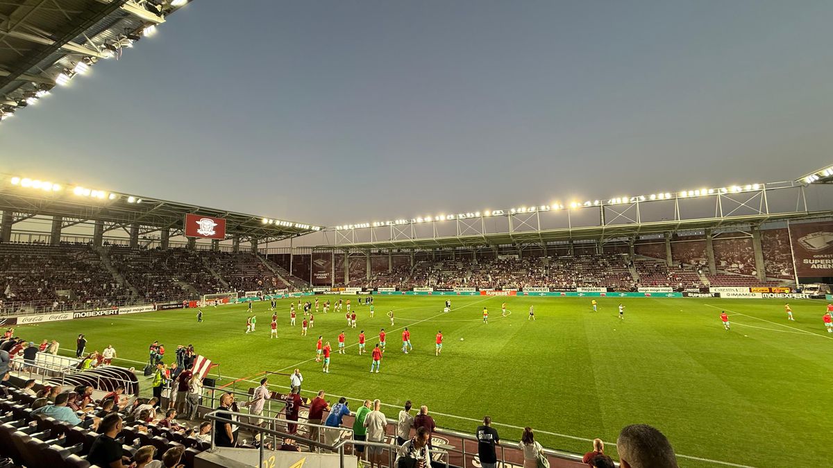 Imagini înainte de Rapid - UTA