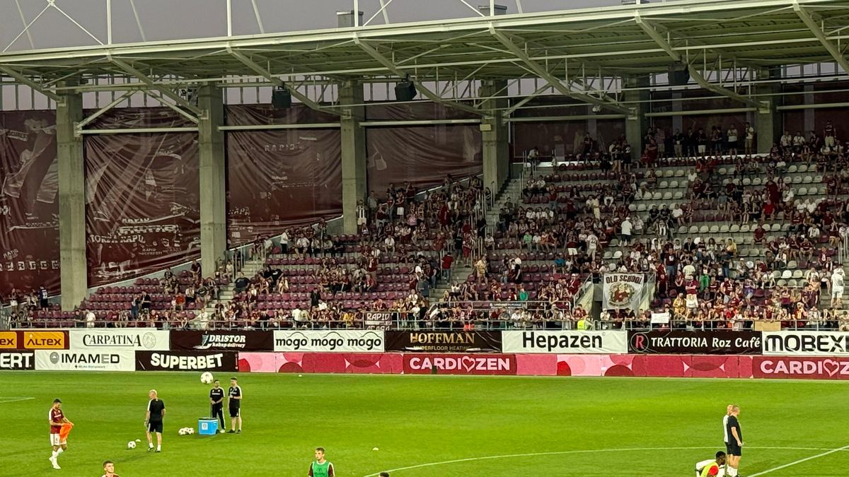 Imagini înainte de Rapid - UTA