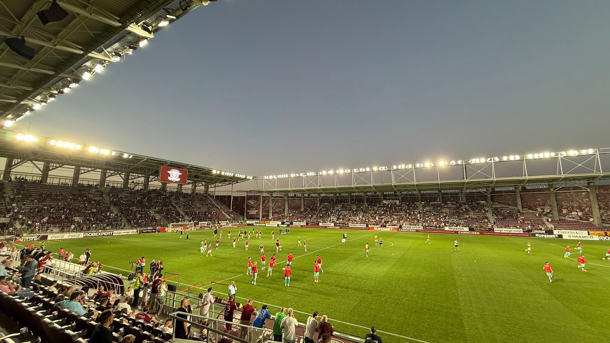 Imagini înainte de Rapid - UTA