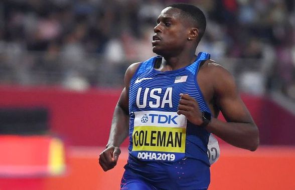 VIDEO Noul șef al sprintului » Christian Coleman a cucerit aurul în proba de 100 de metri la Mondialele de atletism