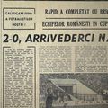 Cronica din ziarul "Sportul"