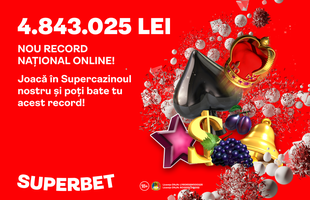 Aproape 1 milion de Euro câștigați la sloturile Superbet și nou record național stabilit la începutul acestei săptămâni! Citește interviul cu foarte tânăra SuperCâștigătoare care a dat lovitura!