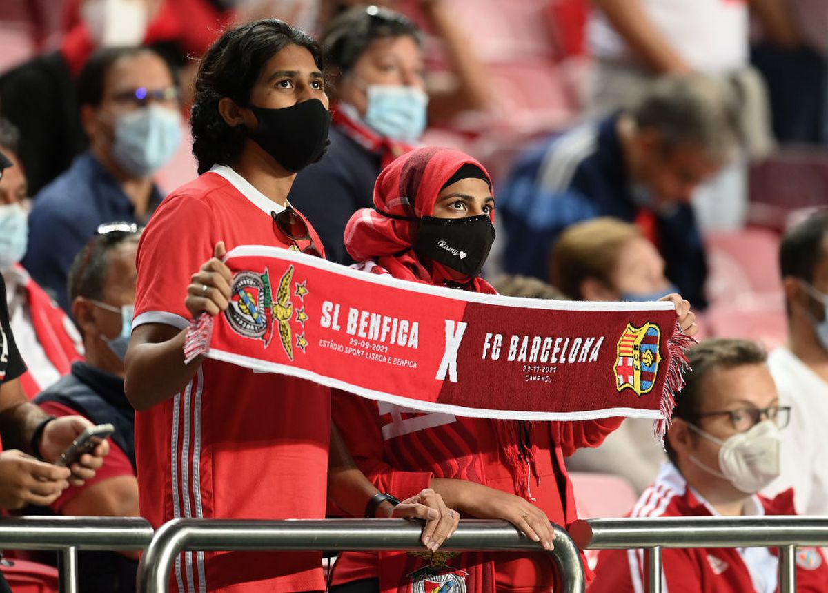 Benfica - Barcelona 3-0 / 29 septembrie 2021