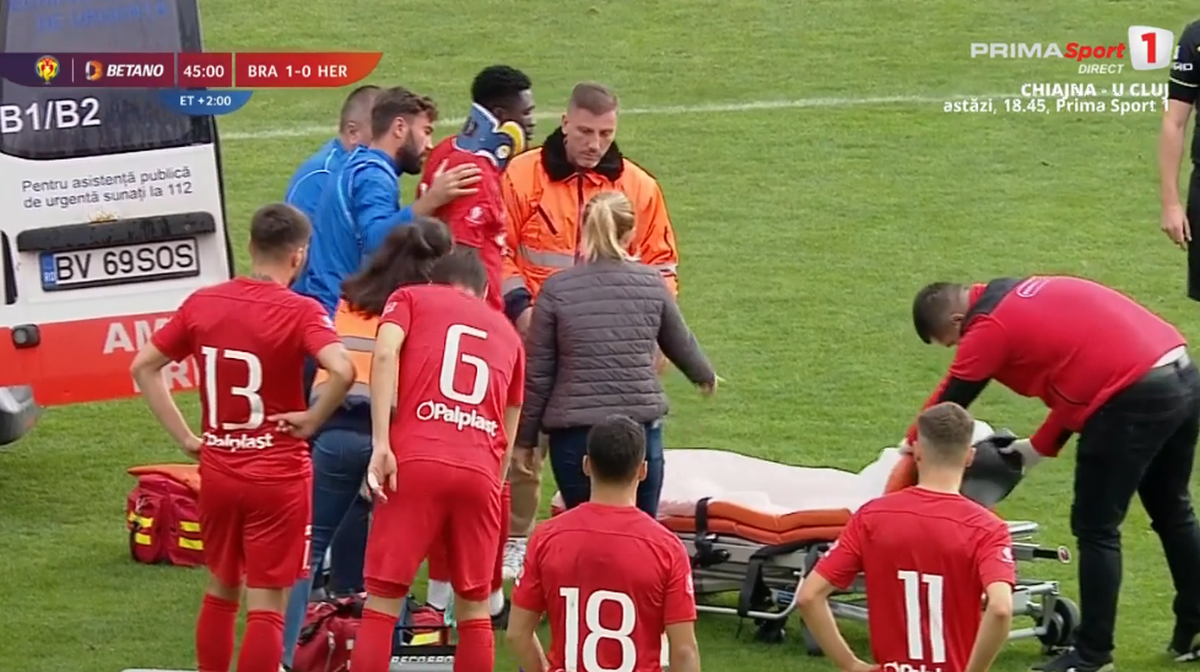 Fault brutal în FC Brașov - Hermannstadt!