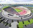 Așa ar trebui să arate stadionul din Târgoviște, conform proiectului prezentat în 2019