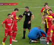Moment șocant în Cupa României! Ambulanța a intrat pe teren după un fault criminal