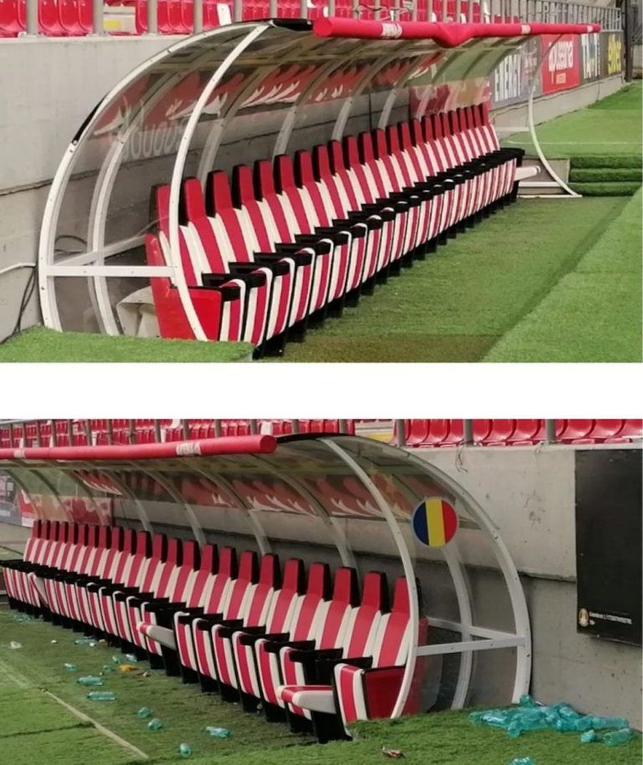 Sus e banca nemților. Jos, a noastră Înfrângere ”onorabilă” la fotbal, dar rușinoasă la civilizație