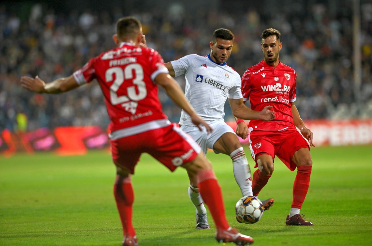 Oțelul a dat, Dinamo a luat! „Câinii” pierd și la Galați și ajung la PATRU înfrângeri consecutive fără gol marcat