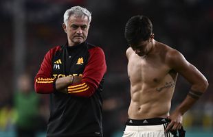 Făcut pachet de Radu Drăgușin și Genoa, Jose Mourinho dă din colț în colț: „AS Roma n-a jucat finale consecutive în Europa până acum”