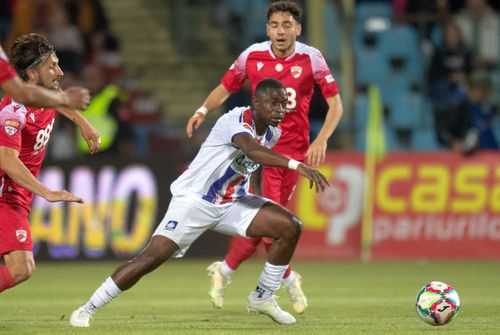 François Yabré e sigur că „oțelarii” vor triumfa în fața fostei rivale din Liga 2 / foto: GSP